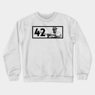 42: Jackie Robinson Crewneck Sweatshirt